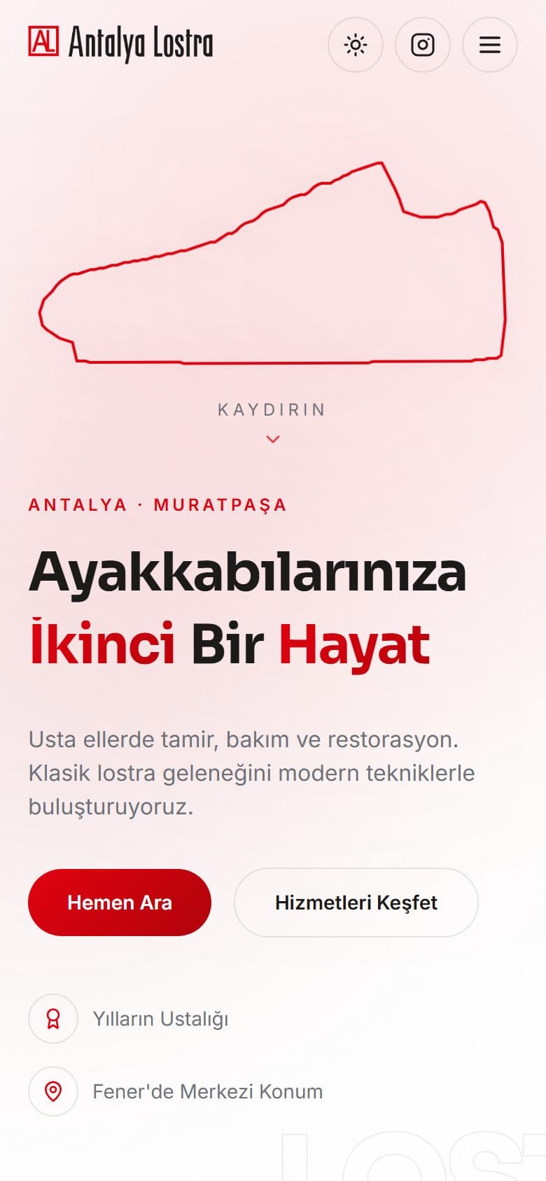 Antalya Lostra sitesi, mobil